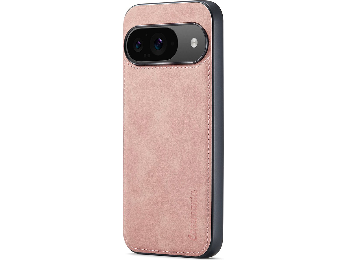 CaseMania 2in1 Magnetic Bookcase Roze - Google Pixel 9 Hoesje