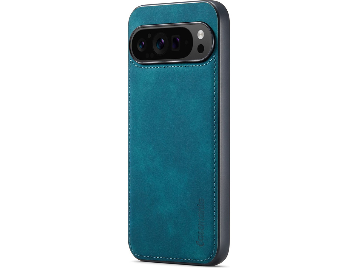 CaseMania 2in1 Magnetic Bookcase Groen - Google Pixel 9 Pro Hoesje