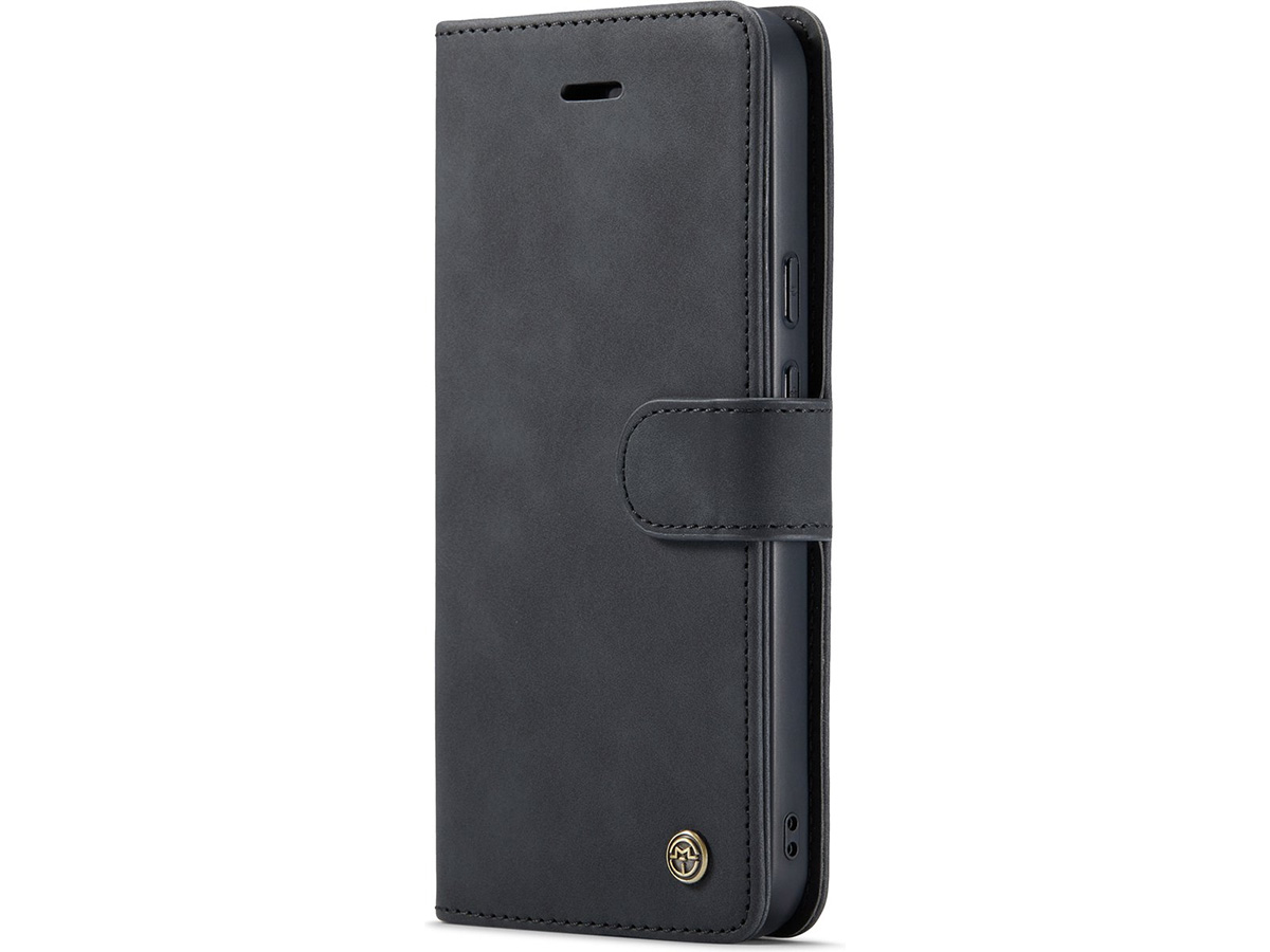 CaseMania 2in1 Magnetic Bookcase Zwart - Google Pixel 9 Pro XL Hoesje