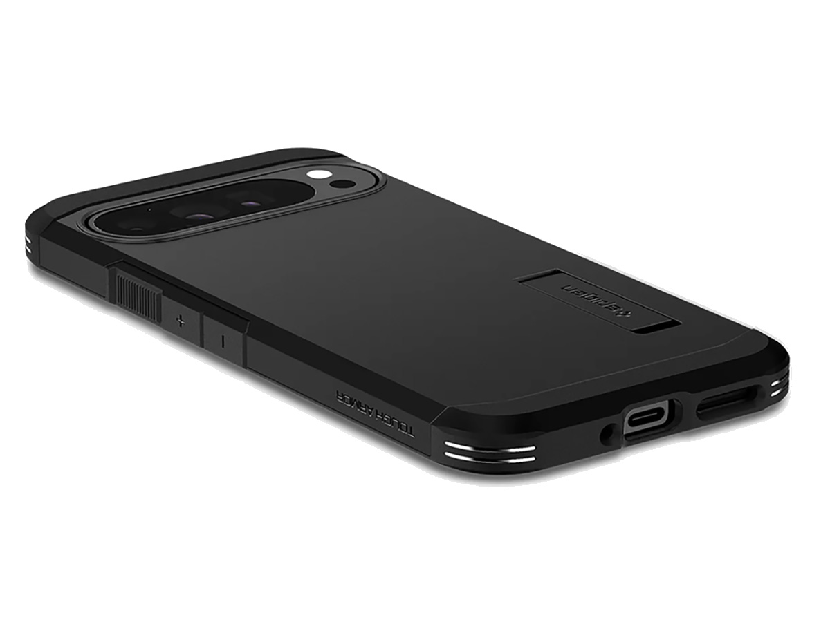 Spigen Tough Armor Case Zwart - Google Pixel 9 Pro XL Hoesje