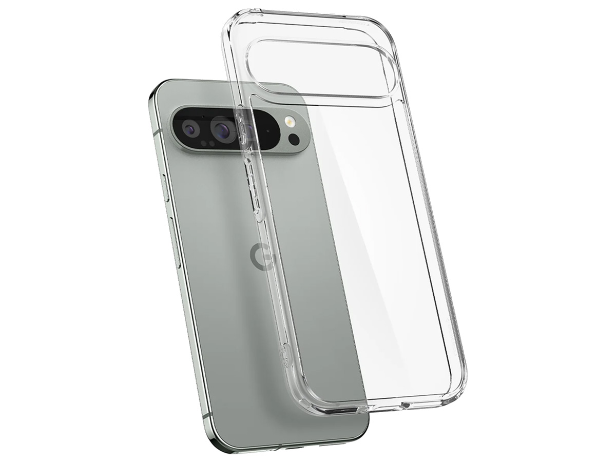 Spigen Ultra Hybrid Case Crystal Clear - Google Pixel 9 Pro XL hoesje