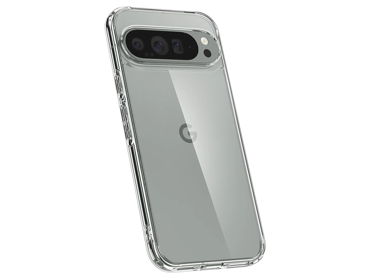 Spigen Ultra Hybrid Case Crystal Clear - Google Pixel 9 Pro XL hoesje