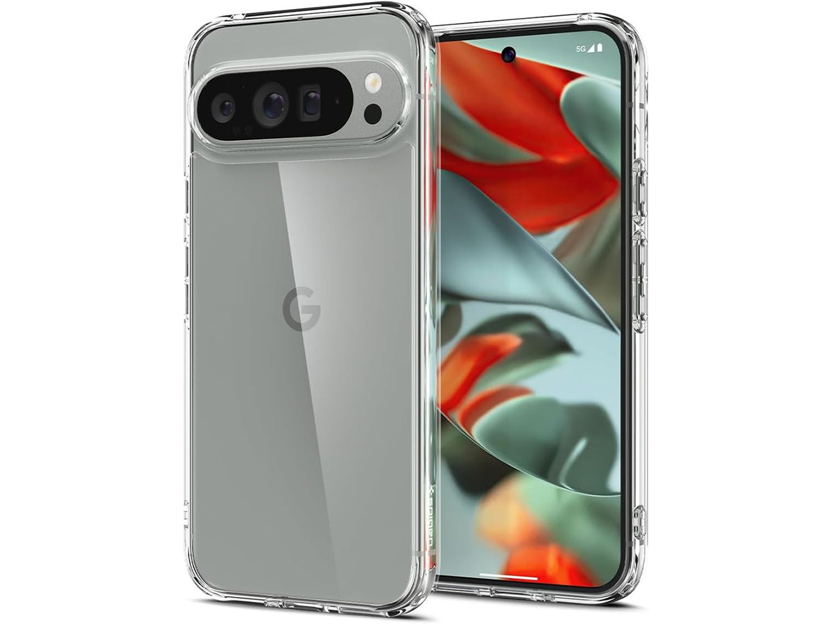 Spigen Ultra Hybrid Case Crystal Clear - Google Pixel 9 Pro XL hoesje