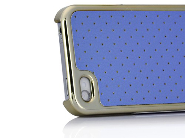 Perforated Sports Leather Case Hoes voor iPhone 4/4S