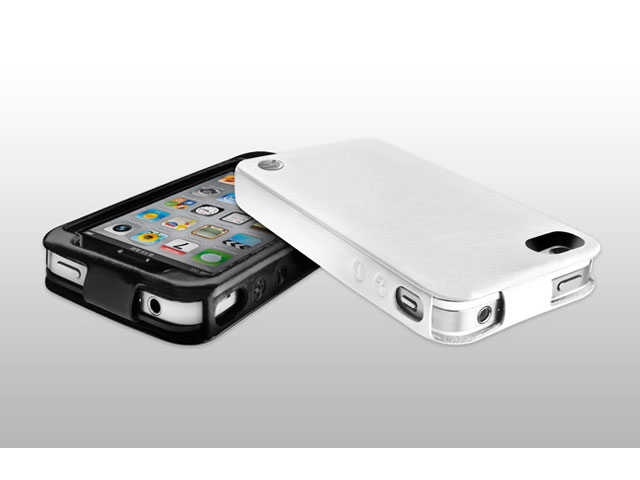 SwitchEasy Lux Genuine Leather Case Hoes voor iPhone 4/4S