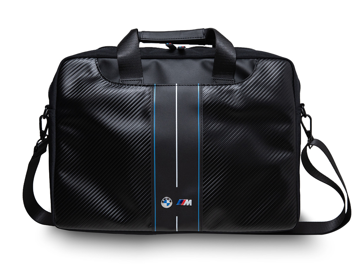 BMW M Laptop Bag Blue Stripe - Laptoptas tot 16 inch