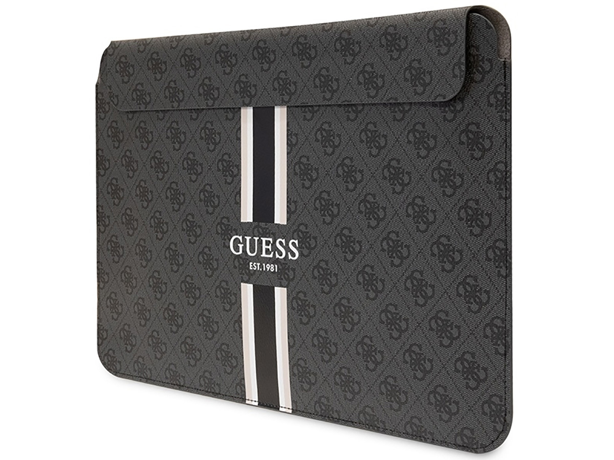 Guess Varsity Monogram Laptop Sleeve Grijs - MacBook 13