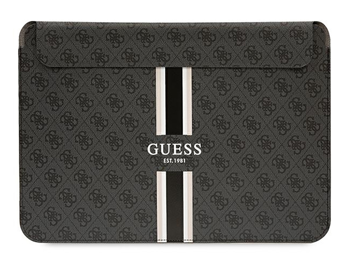 Guess Varsity Monogram Laptop Sleeve Grijs - MacBook 13