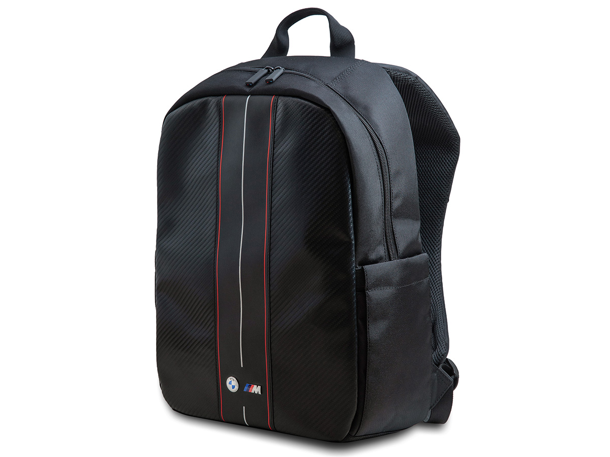 BMW M Laptop Backpack Red Stripe - Laptop rugzak tot 16 inch