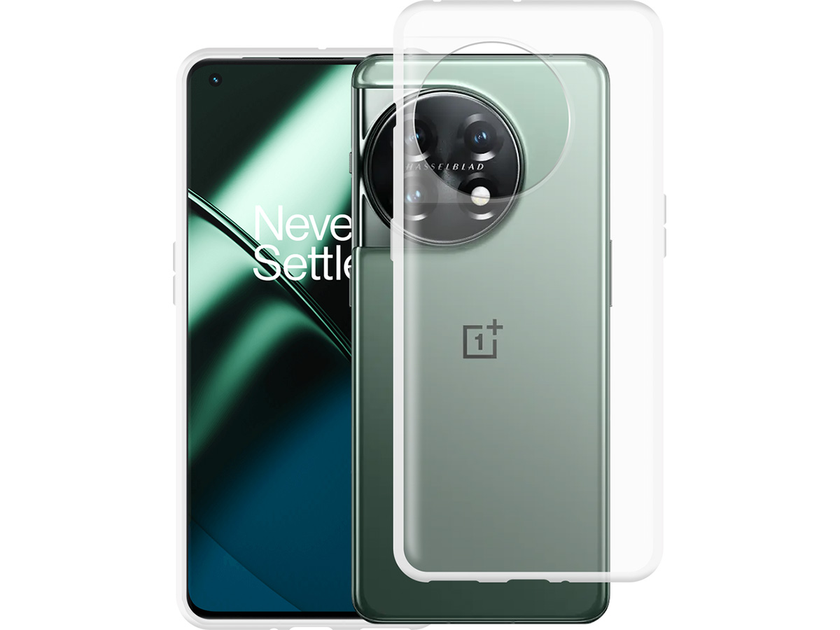 Just in Case TPU Case Doorzichtig - OnePlus 11 hoesje