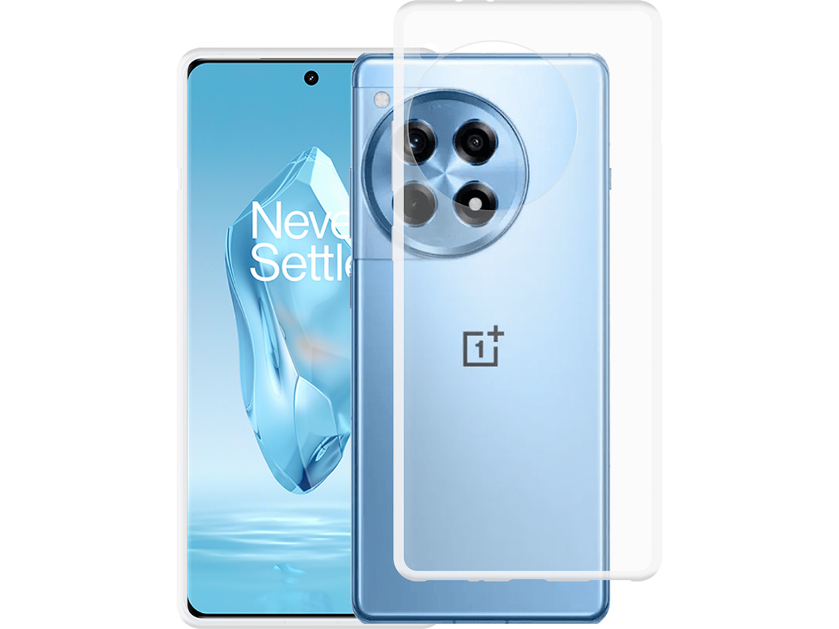 Just in Case TPU Case Doorzichtig - OnePlus 12R hoesje