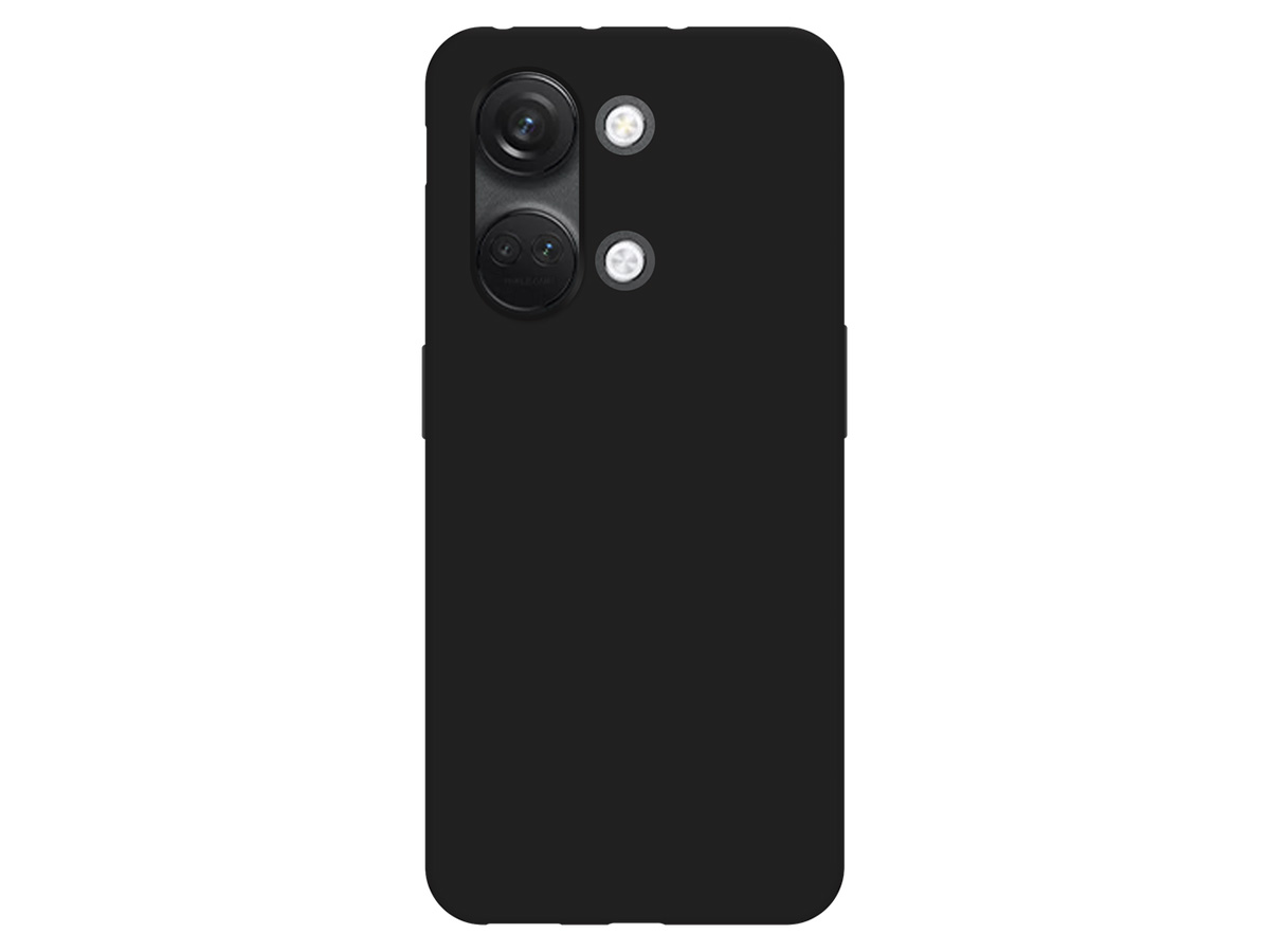 Just in Case TPU Case Zwart - OnePlus Nord 3 hoesje