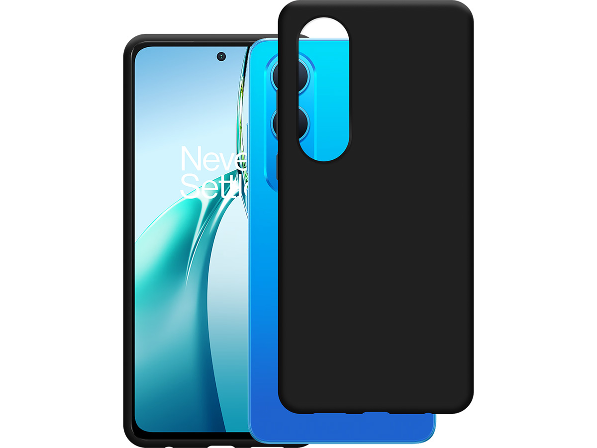 Just in Case TPU Case Zwart - OnePlus Nord CE4 Lite hoesje