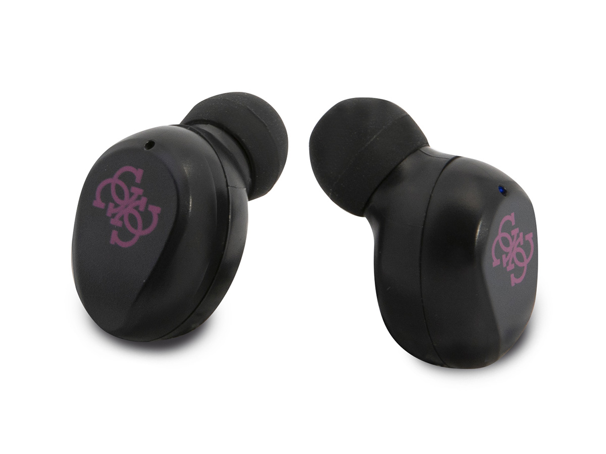 Guess Wireless Earbuds Magenta - Bluetooth Oordopjes met LED Charging Case