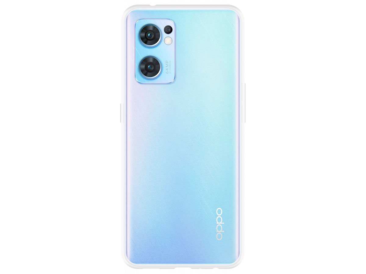 Just in Case Crystal Clear TPU Case - Oppo Find X5 Lite hoesje