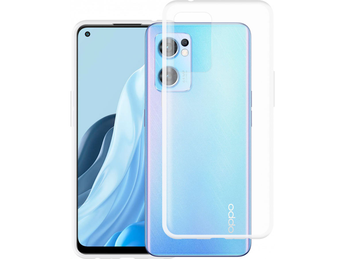 Just in Case Crystal Clear TPU Case - Oppo Find X5 Lite hoesje