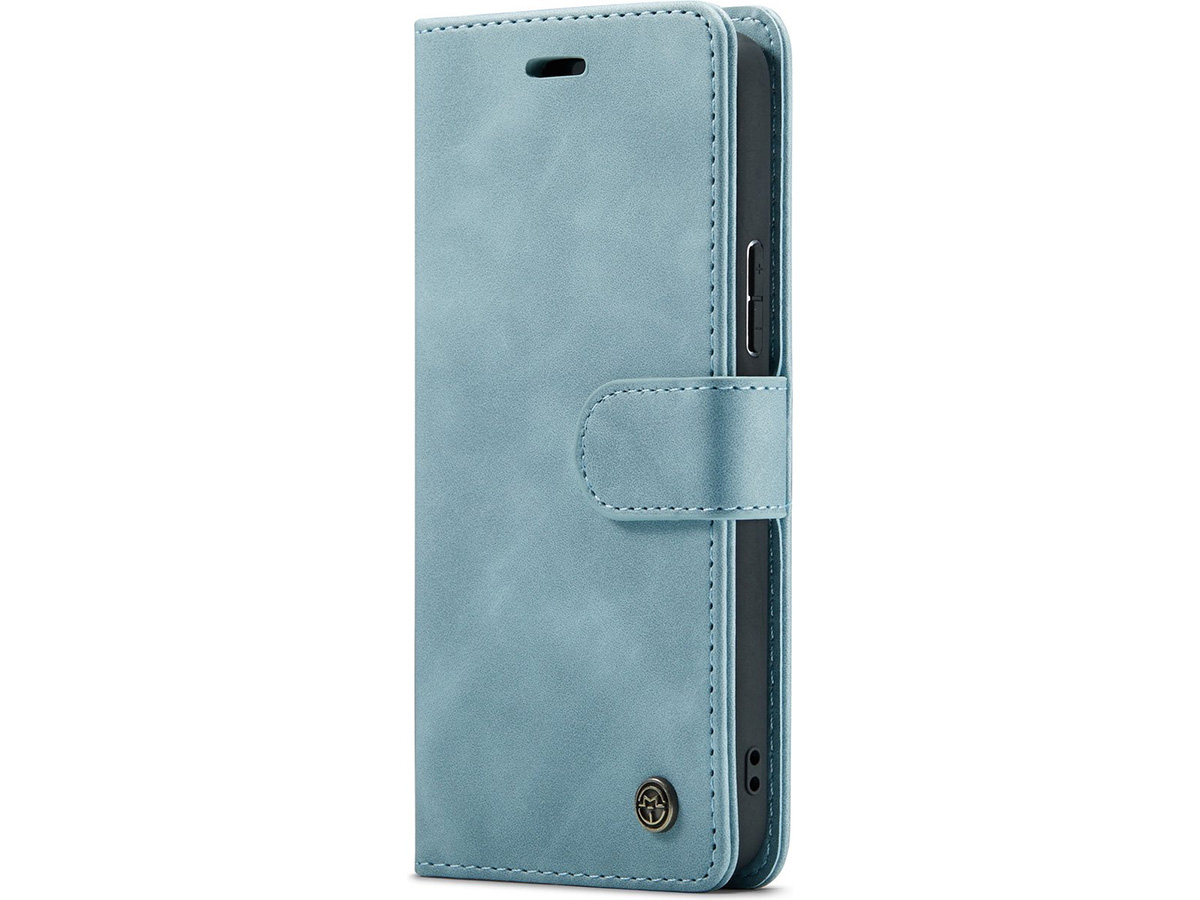 CaseMania 2in1 Magnetic Bookcase Aqua - Oppo Reno 11F Hoesje