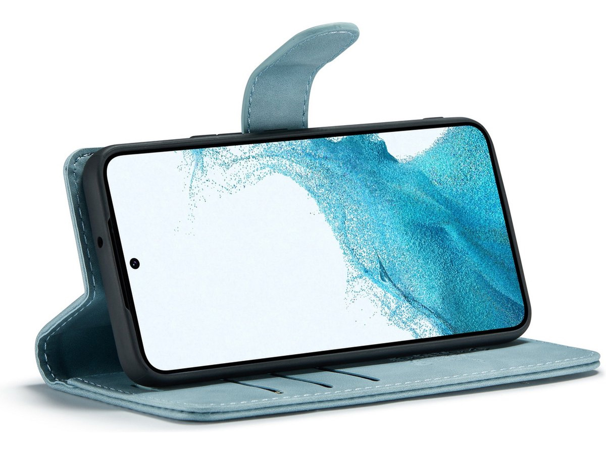 CaseMania 2in1 Magnetic Bookcase Aqua - Oppo Reno 11F Hoesje