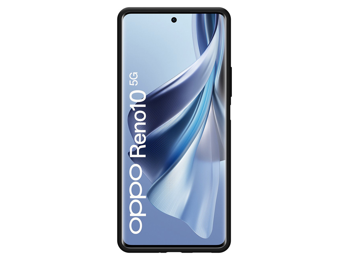 Just in Case TPU Case Zwart - Oppo Reno10/10 Pro hoesje