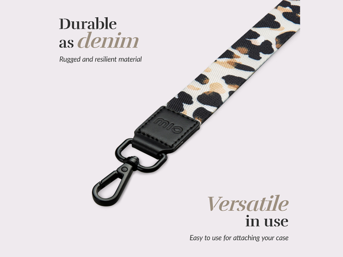 MIO Lanyard Leopard - Universeel Telefoonkoord