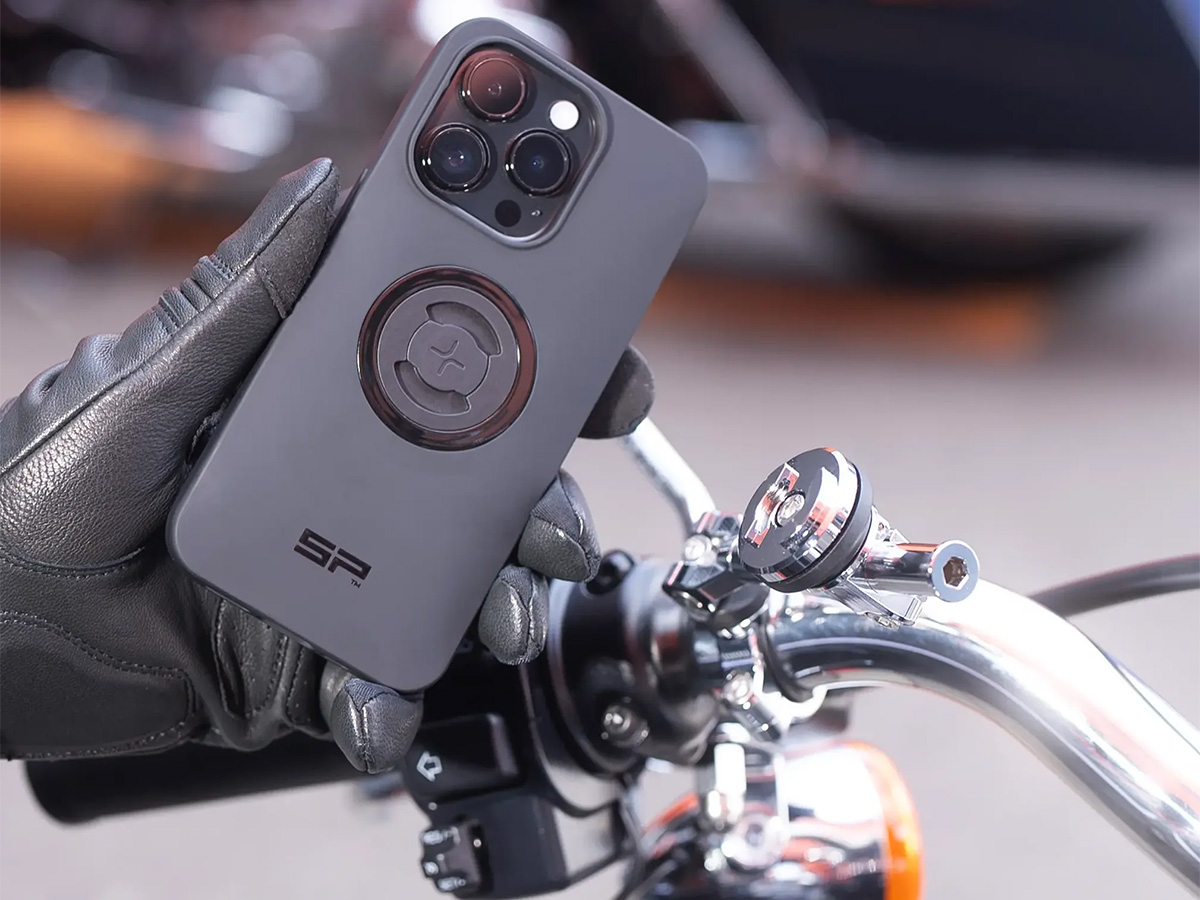 SP-Connect Moto Mount 3D XL Chrome Motorhouder (SPC+)