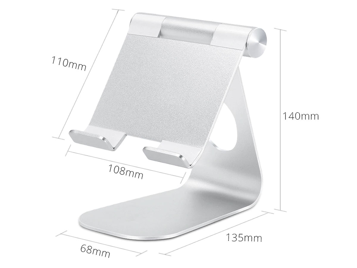 raken over behang Aluminium iPad Standaard Design Tablet Houder Metaal