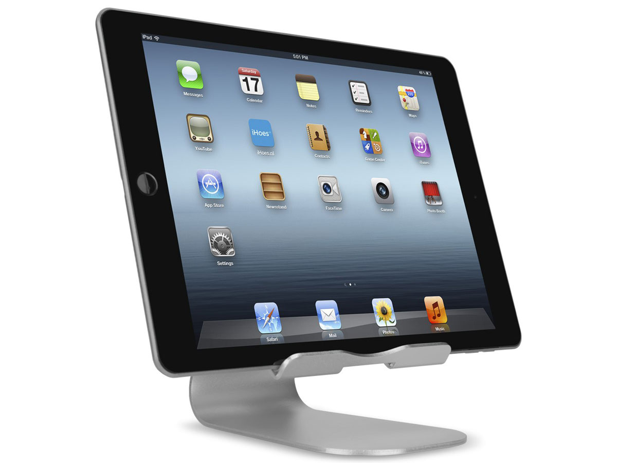 hardware Additief dichtheid Aluminium iPad Standaard Design Tablet Houder Metaal