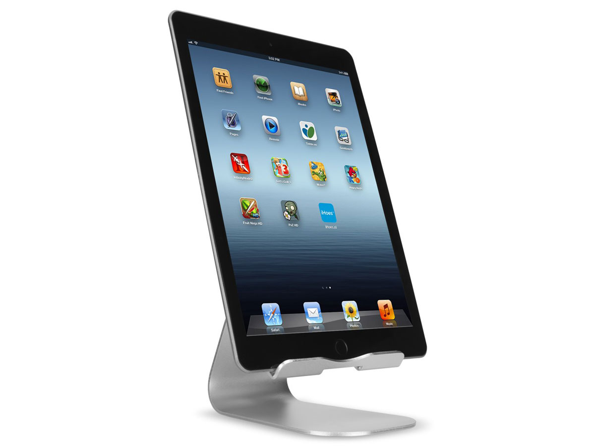 raken over behang Aluminium iPad Standaard Design Tablet Houder Metaal