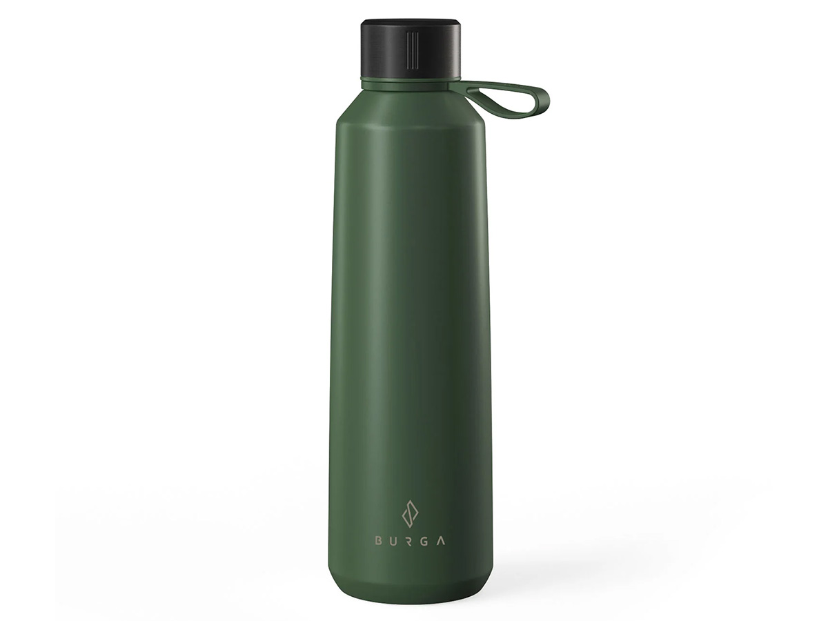 Burga Water Bottle Khaki - Waterfles Thermosfles 500ml 