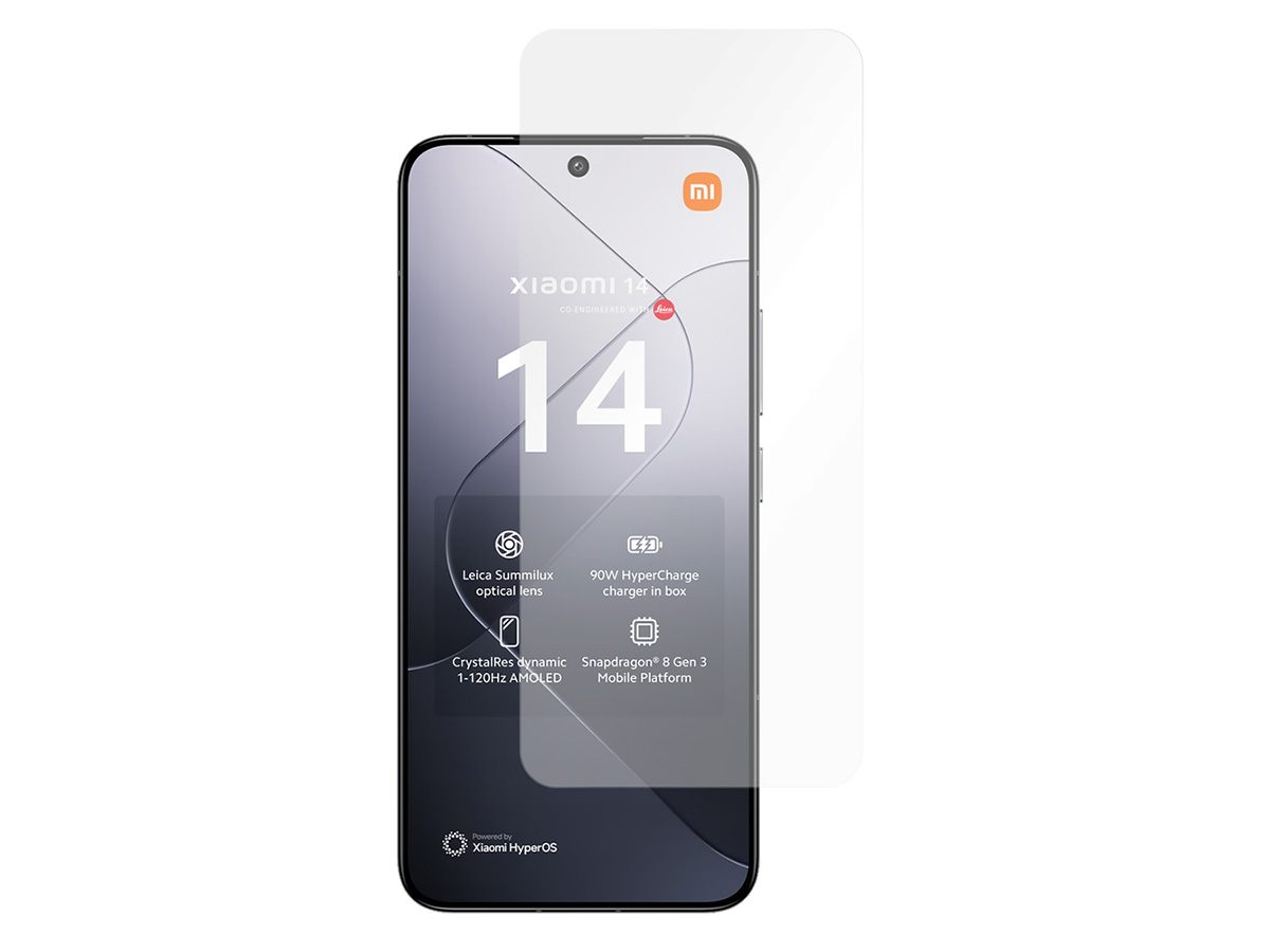 Xiaomi 14 Screen Protector Full Clear Tempered Glass