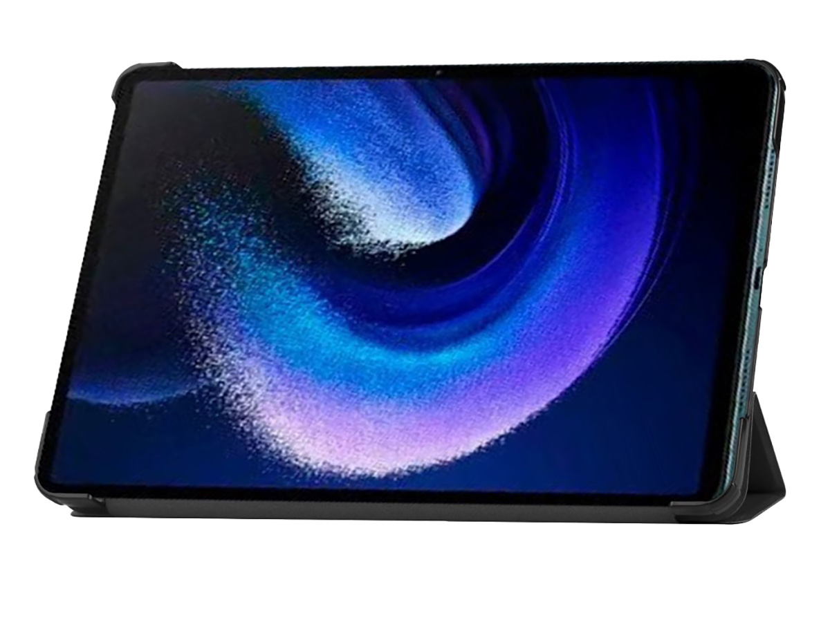 Smart Slimfit Stand Folio Case Zwart - Xiaomi Pad 6 Hoesje