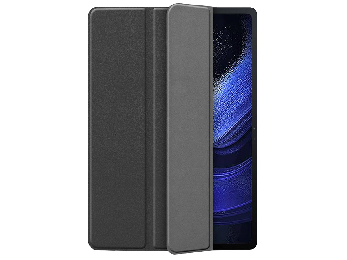 Smart Slimfit Stand Folio Case Zwart - Xiaomi Pad 6 Hoesje