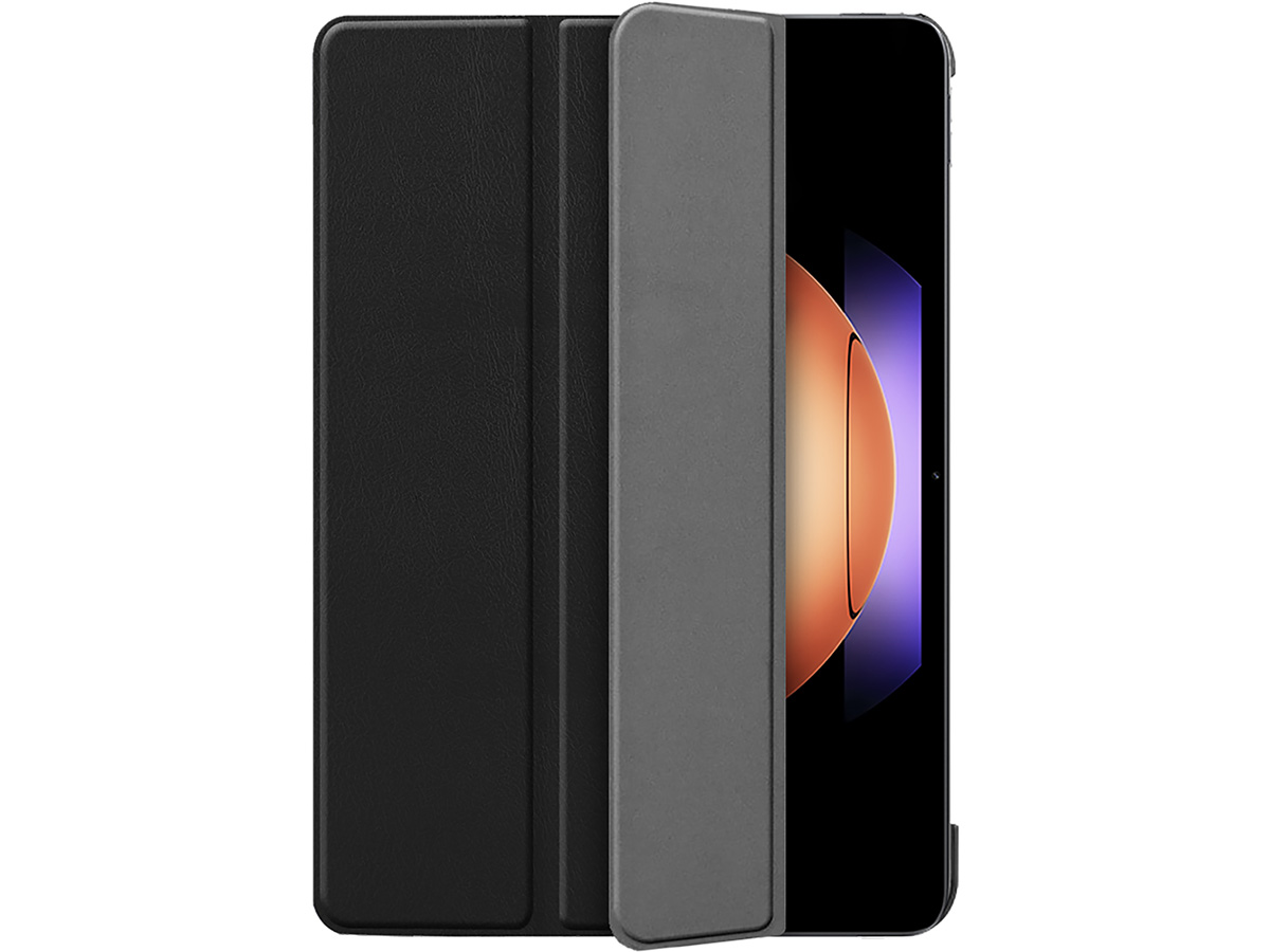 Smart Slimfit Stand Folio Case Zwart - Xiaomi Pad 6S Pro 12.4 Hoesje