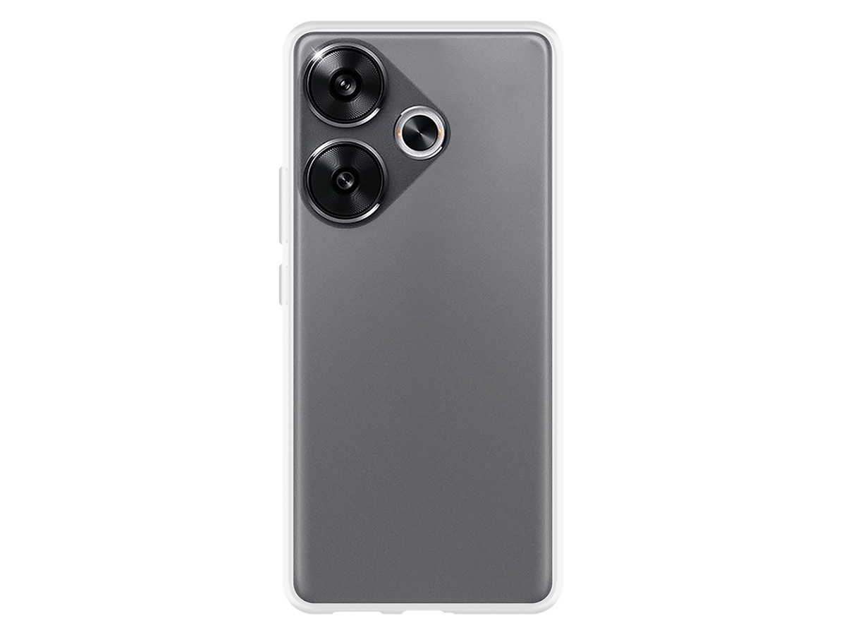 Just in Case TPU Case Doorzichtig - Xiaomi Poco F6 hoesje