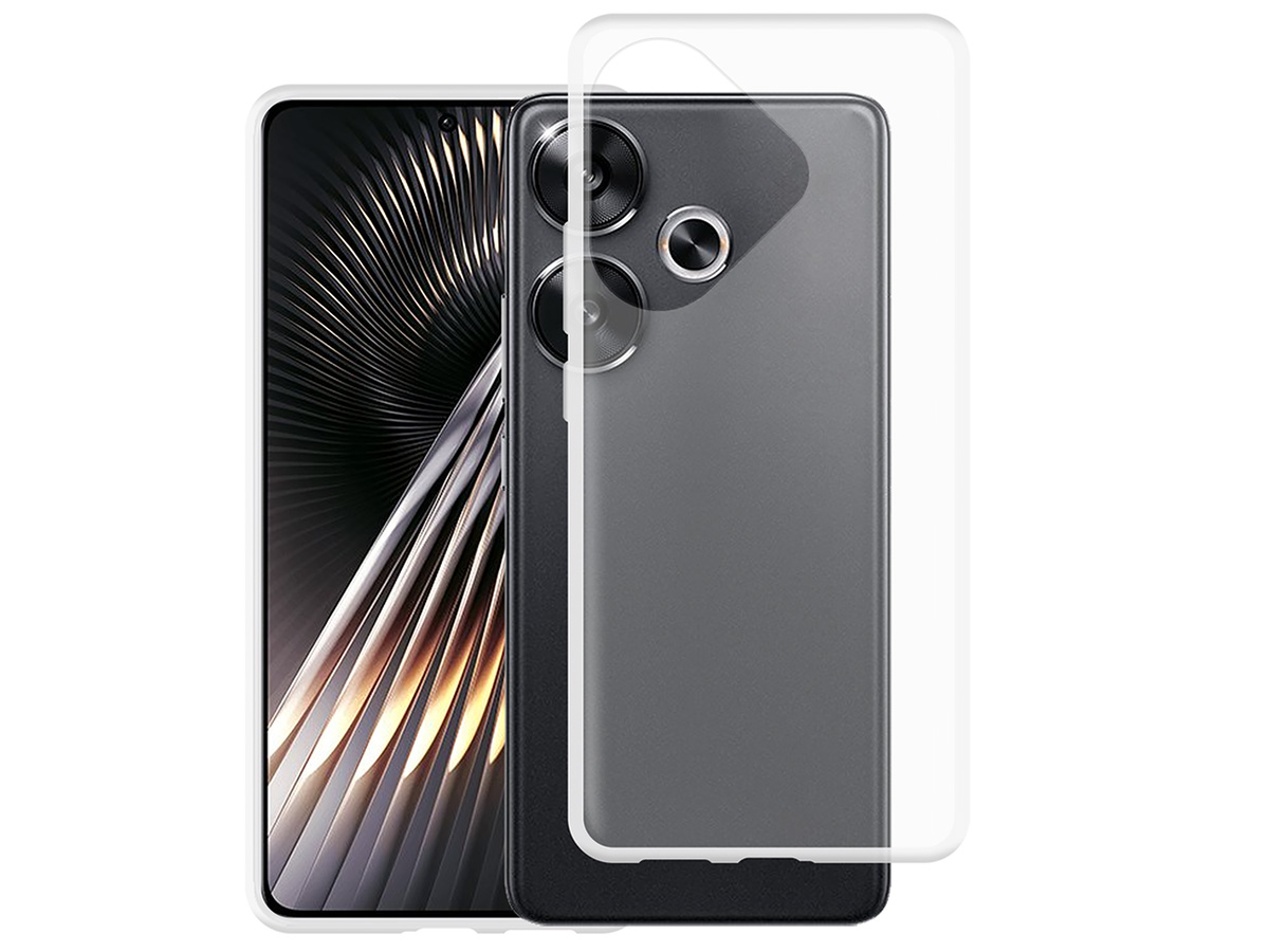 Just in Case TPU Case Doorzichtig - Xiaomi Poco F6 hoesje