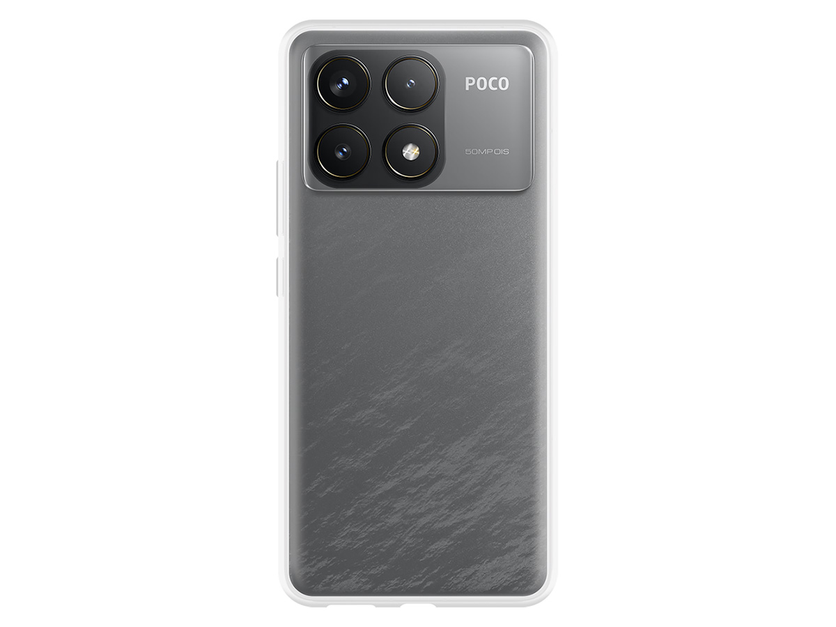 Just in Case TPU Case Doorzichtig - Xiaomi Poco F6 Pro hoesje