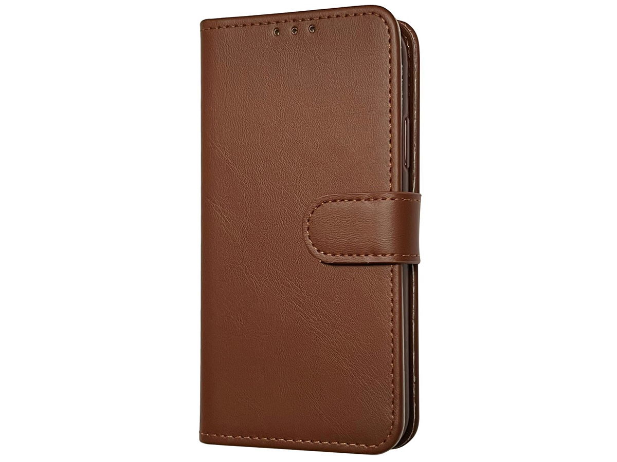 CaseBoutique Classic Card Wallet Cognac - Xiaomi Redmi 13C hoesje