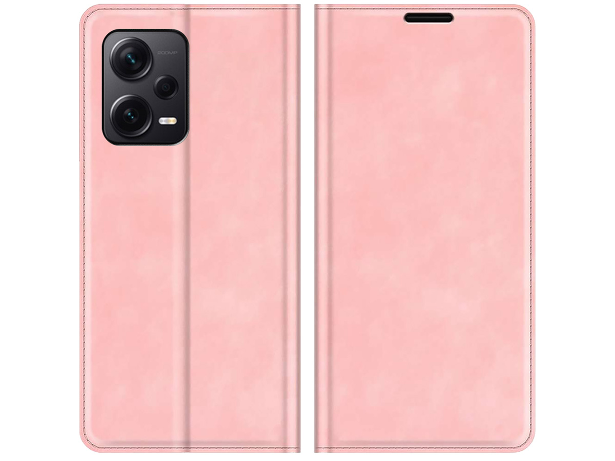 Just in Case Slim Wallet Case Roze - Xiaomi Redmi Note 12 Pro+ 5G hoesje