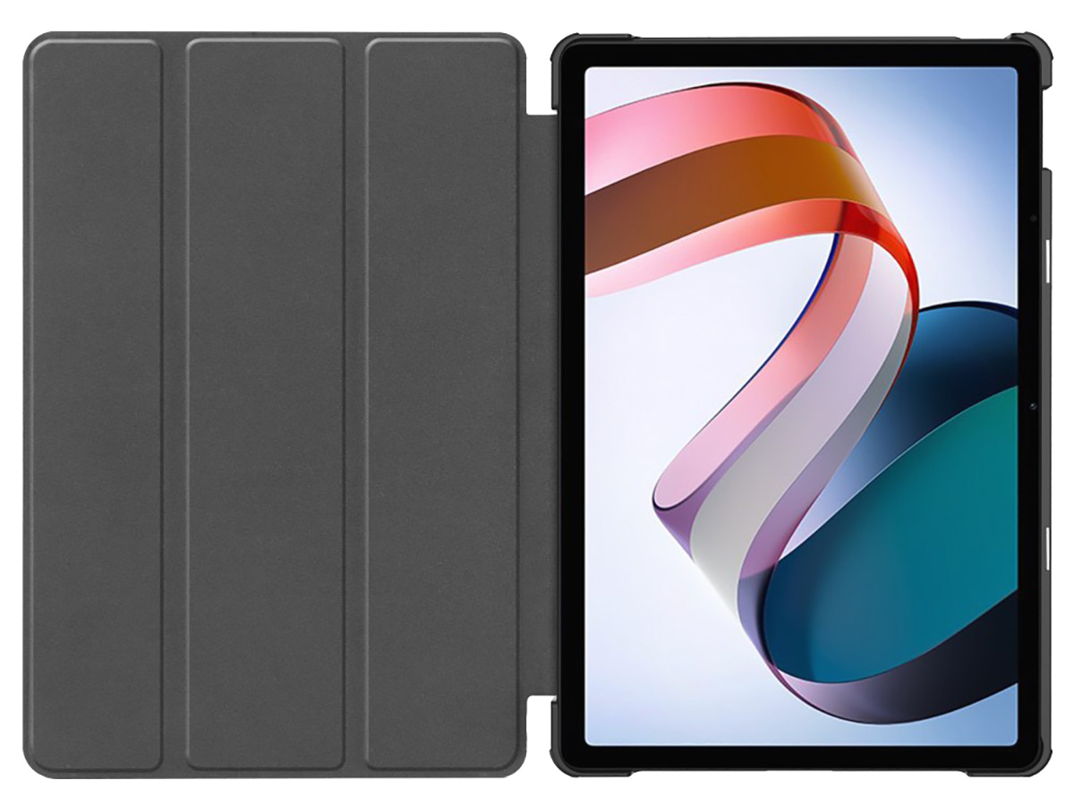 Smart Slimfit Stand Folio Case Zwart - Xiaomi Redmi Pad SE Hoesje